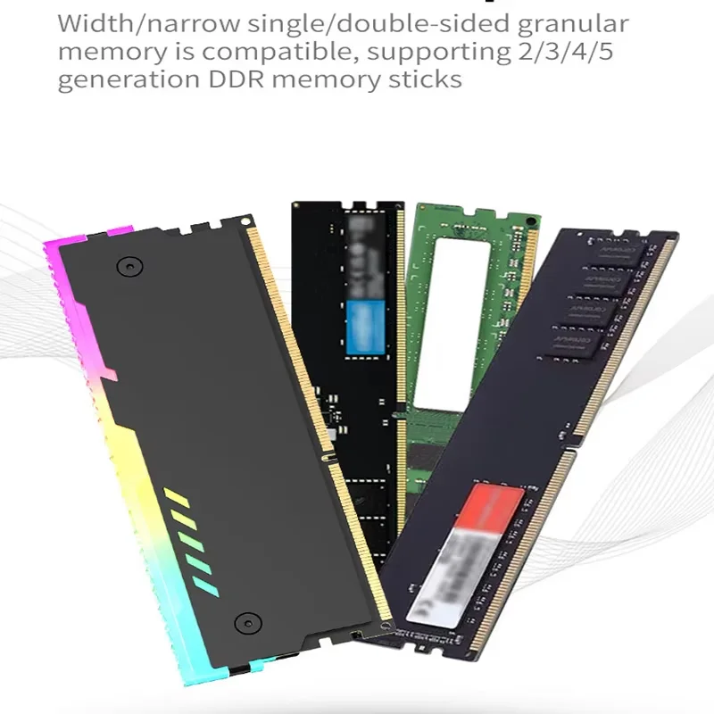 PC Memory Heatsink RM-1 RAM Co - Ddr5 Rgb Ram ulasan dan harga