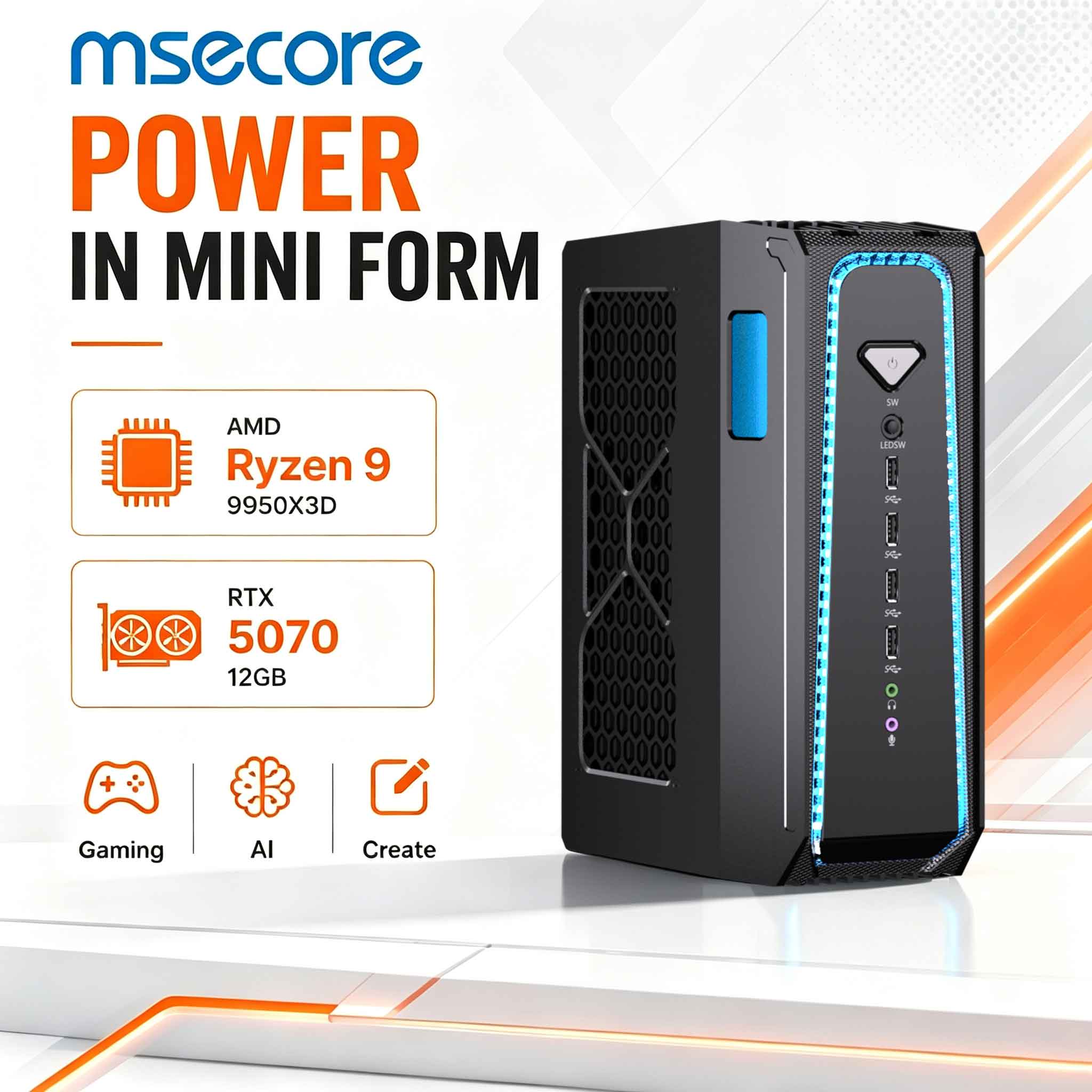 MSECORE Liquid Cooling Gaming  - Ddr5 32Gb ulasan dan harga
