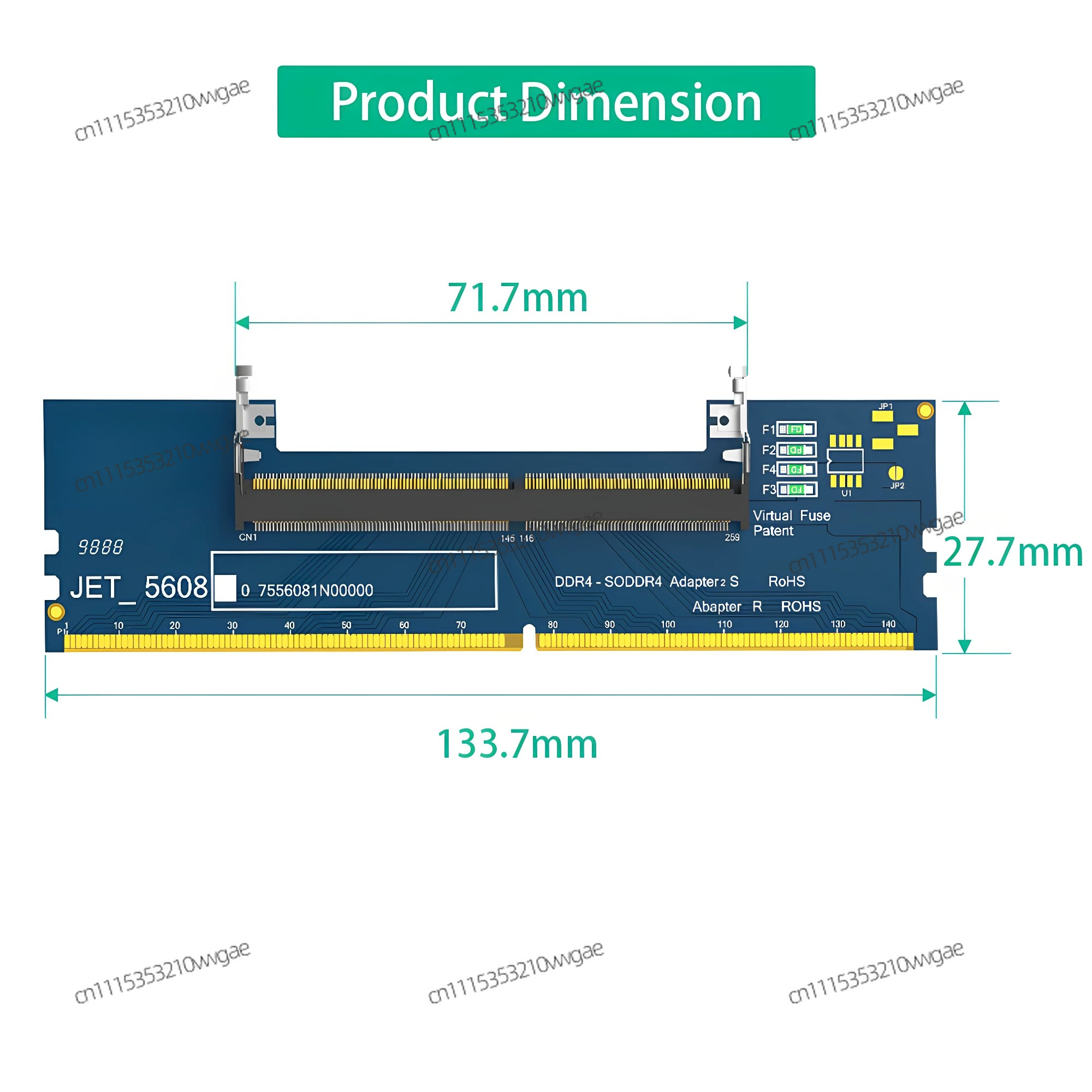 Laptop RAM Adapter Card Conver - Ddr5 Laptop Ram ulasan dan harga