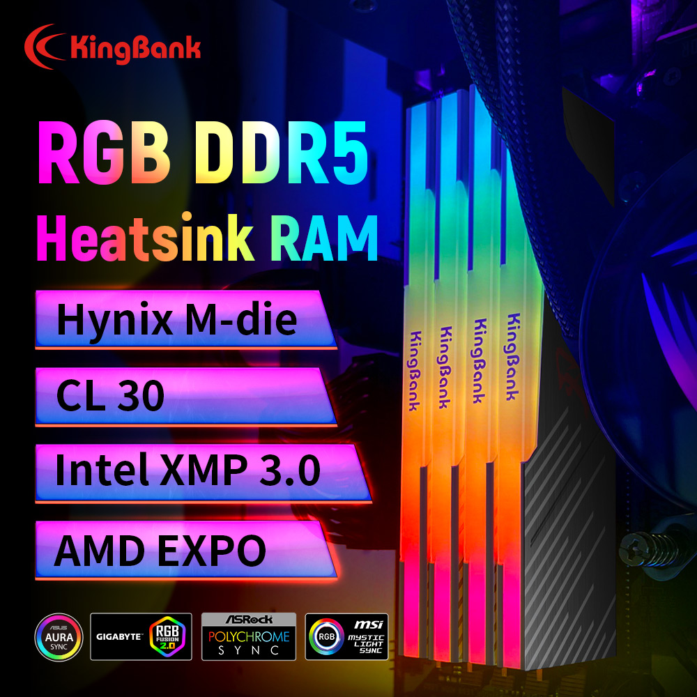 KingBank KRRB DDR5 RGB SoarBla - Ddr5 32Gb ulasan dan harga