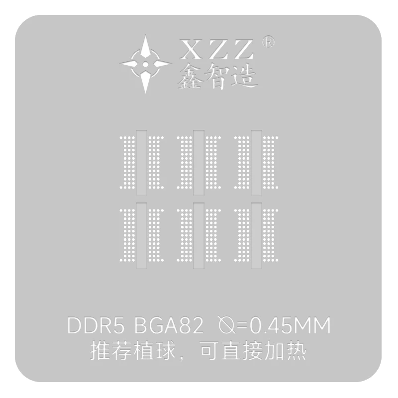 XZZ solder paste/ball stencil  - Ddr5 Kit ulasan dan harga