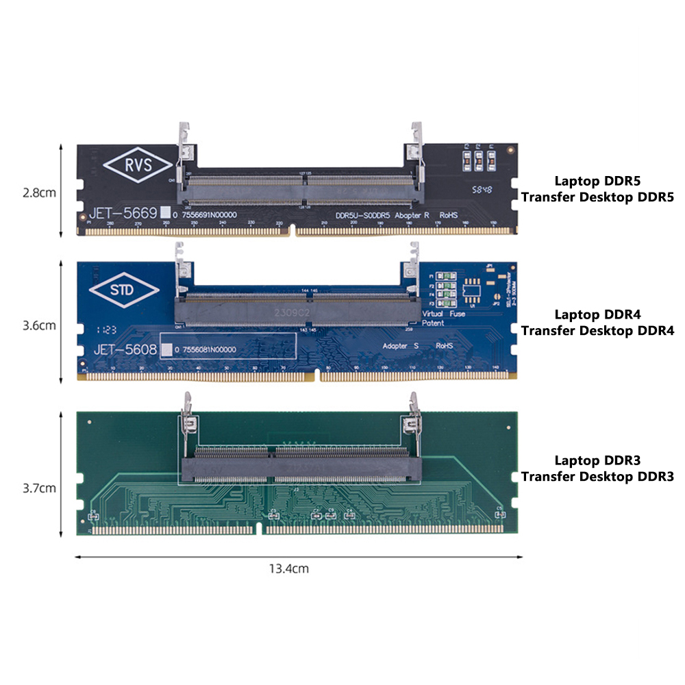 Laptop to Desktop Memory Adapt - Ddr5 Sodimm ulasan dan harga