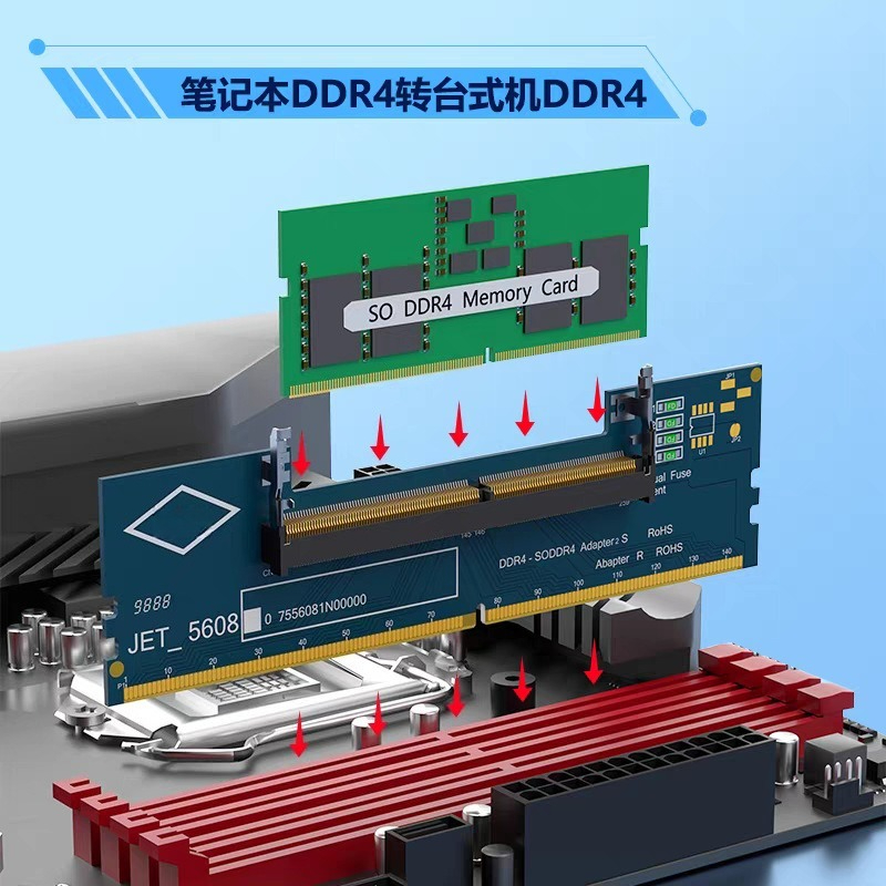 DDR3 DDR4 DDR5 SO‑DIMM to UDIM - Ddr5 Laptop Ram ulasan dan harga