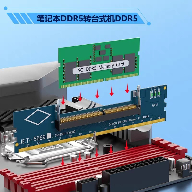 DDR3 DDR4 DDR5 SO‑DIMM to UDIM - Ddr5 Laptop Ram ulasan dan harga