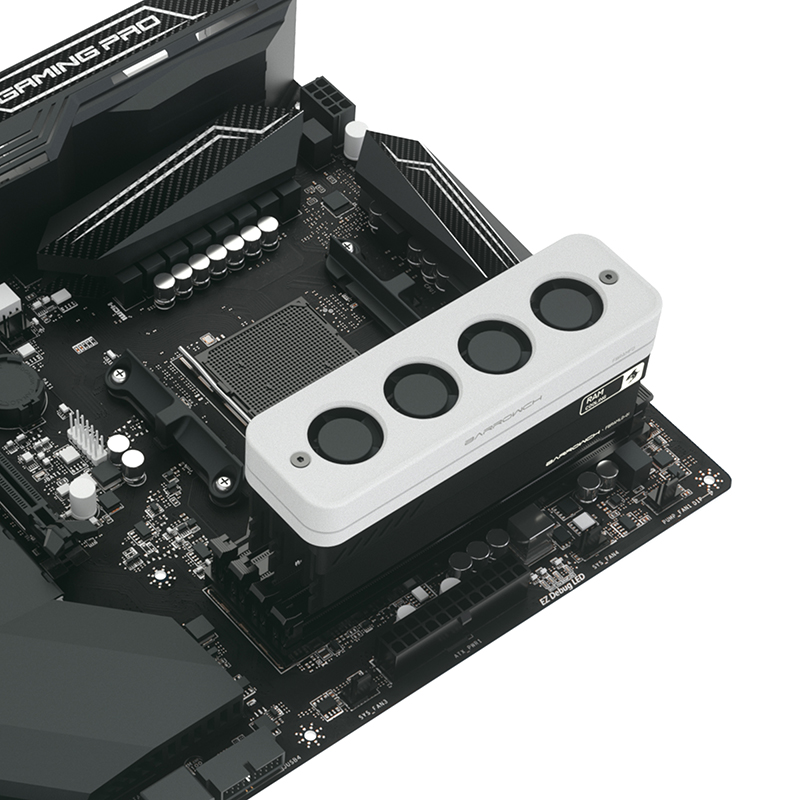 BARROWCH DDR5,DDR4 Memory Fan  - Ddr5 Rgb Ram ulasan dan harga