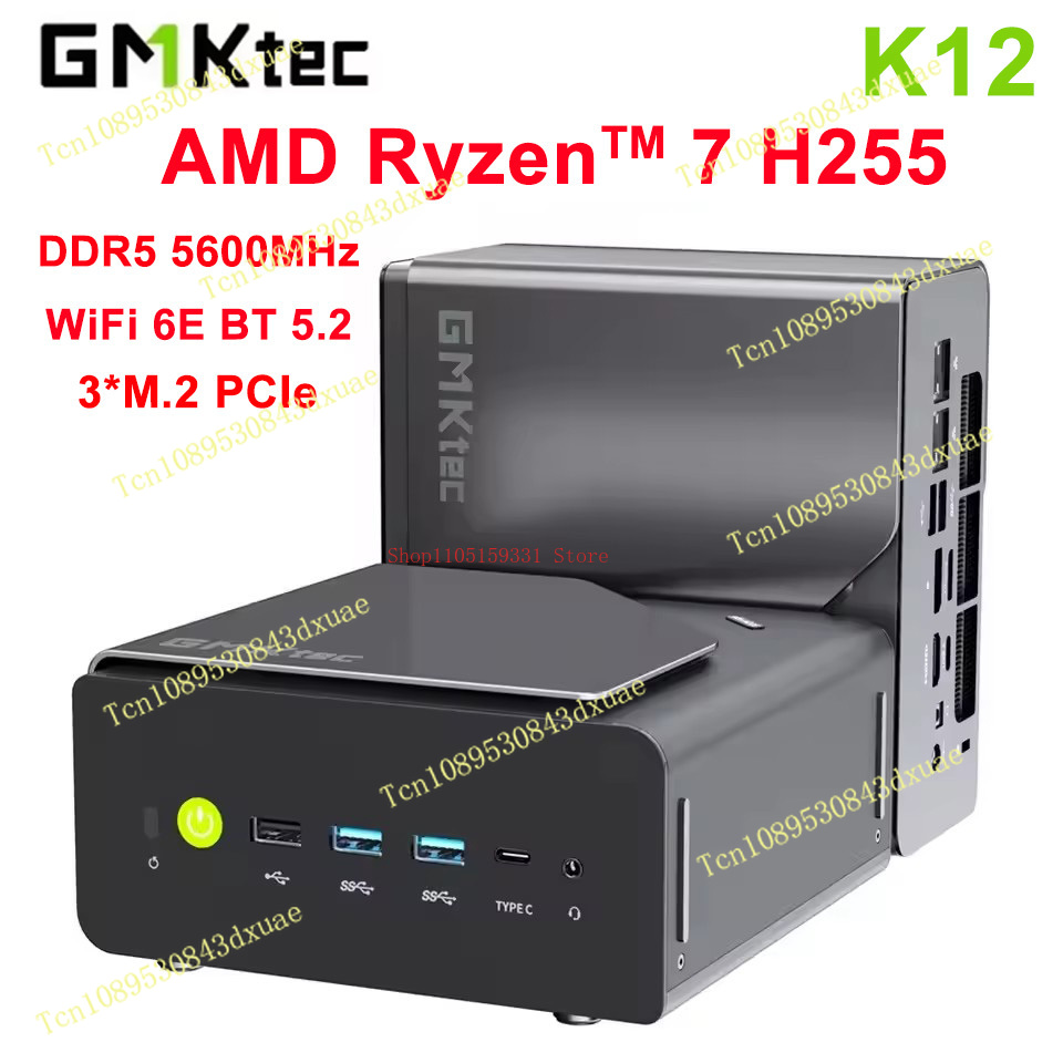 GMKtec NcuBox K12 MINI PC Ryze - Ddr5 64Gb ulasan dan harga